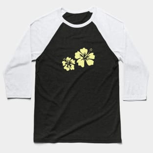 Hibiscus yellow Baseball T-Shirt